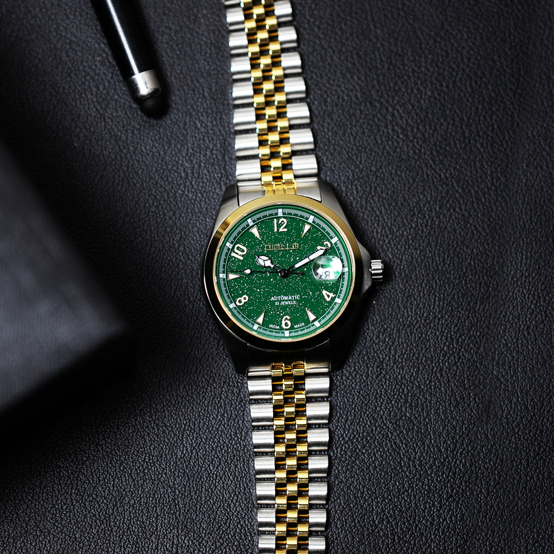 Diollo Lunar 2.0 | Emerald Green |   Elegant Dual Tone