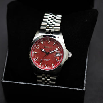 Diollo Lunar 2.0 | Wine Red | Classic Silver