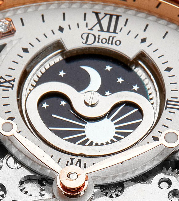 moon face diollo watches